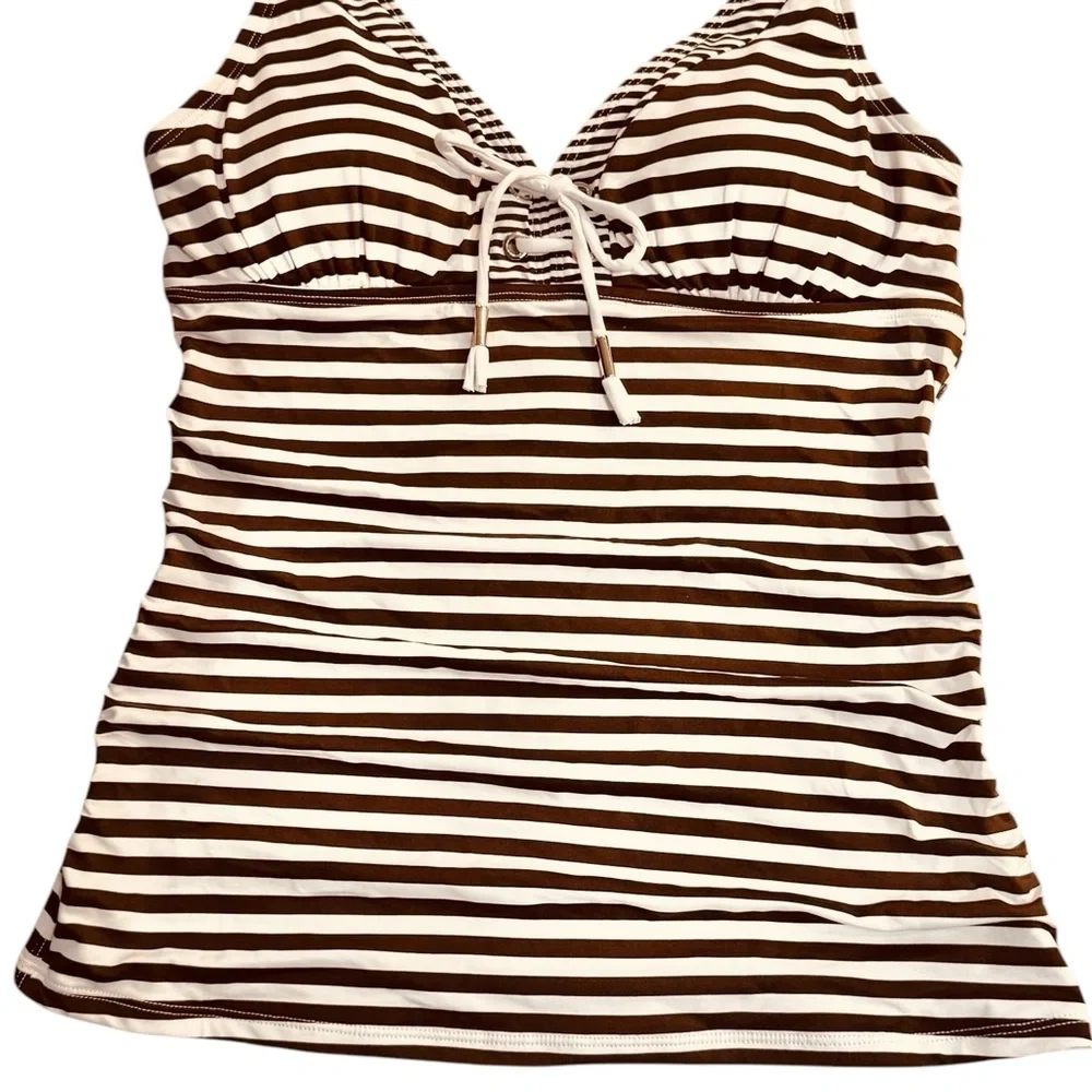 Tommy Bahama Breaker Bay OTS Lace-Up Tankini